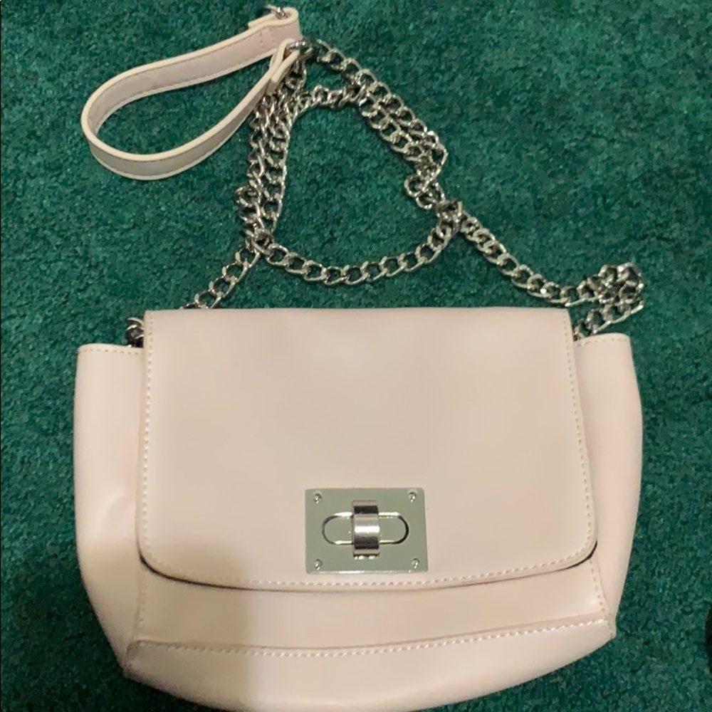 Blush pink crossbody bag